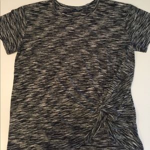 Black/White Short Sleeve Shirt